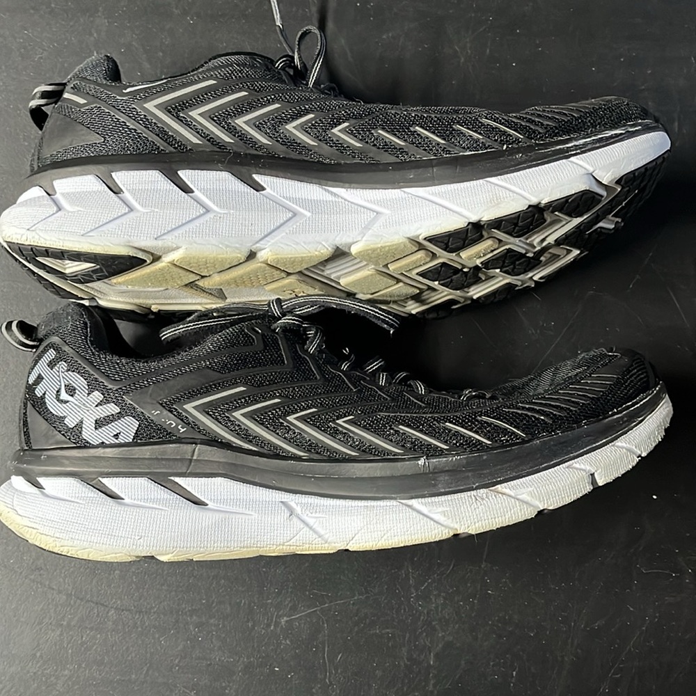 HOKA black, white & grey sneakers! - Picture 4 of 5
